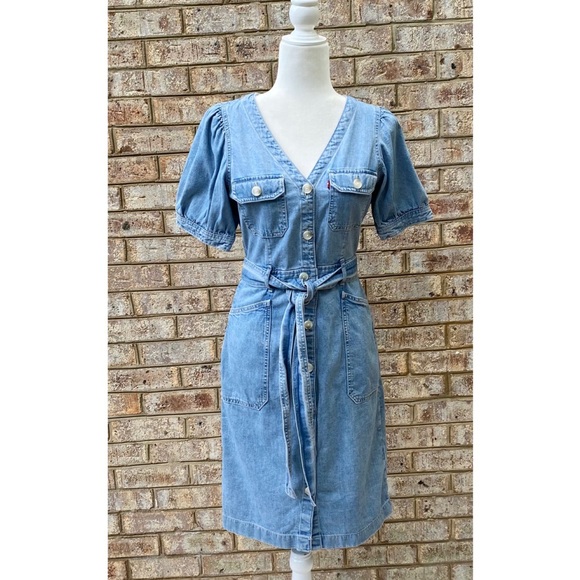 NWT Levi’s Bryn Denim Dress - Picture 3 of 11